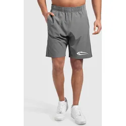 Herren Shorts Powerfit Triple Anthrazit kohlengrau S