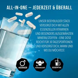 Bodylab24 Bodybuilder Stack Kapseln 210 St.