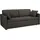 Atlantic Home Collection Schlafsofa "Robin, B: 168cm", grau (anthrazit), B:186cm H:84cm T:96cm, ATLANTIC HOME COLLECTION, Sofas, Schlafsofa, mit Matratze und Zierkissen, Dauerschläfer, Topseller