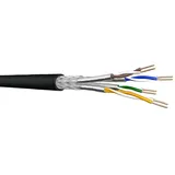 Draka Comteq UC900SS23PE 4x2xAWG23, S/FTP PE schwarz TR1000