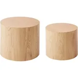 Beliani Couchtisch 2er Set MANTI
