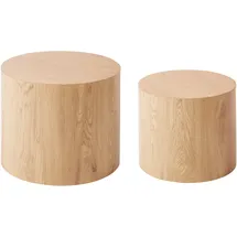 Beliani Couchtisch 2er Set MANTI