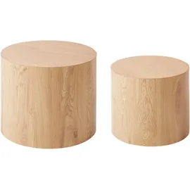 Beliani Couchtisch 2er Set MANTI