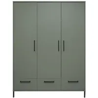 Mäusbacher Kleiderschrank Ole 148 x 195 cm Dekor Kiefer grün