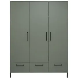 Mäusbacher Kleiderschrank Ole 148 x 195 cm Dekor Kiefer grün