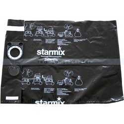 Staubsaugerbeutel Starmix Spezial PE Entleerbeutel 25-35, 5 St. 5 Stück Entsorgungsbeutel für ISC-ISP Sauger Klasse M & H
