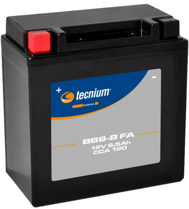 TECNIUM In de fabriek geactiveerde onderhoudsvrije batterij - BB9-B