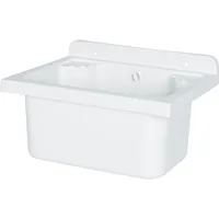 Cr Ausgussbecken Mini 425 x 340 mm Weiß