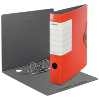 Leitz Ordner Solid A4 Kunststoff 62mm hellrot Packung mit