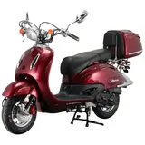 Alpha Motors Retro Firenze 50 ccm 3,0 PS 25 km/h Rot