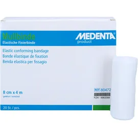 Medenta MULLBINDE ELAST 4MX8CM 20 st