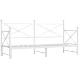 vidaXL Tagesbett 75 x 190 cm Weiß