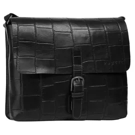 Bugatti Nevio Aktentaschen Messenger Leder 30 cm schwarz