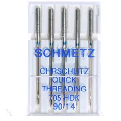 Schmetz Öhrschlitz-Nadeln 5er Packung Stärke 90