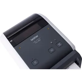 Brother TD-4420DNFC Etikettendrucker, mit 203dpi und 203 mm/Sek. Druckgeschwindigkeit. 104 mm Druckbreite, USB-, LAN- und Serielle Schnittstelle