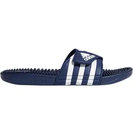 adidas Adissage Badeschlappen Dark Blue / Cloud White / Dark Blue 50