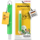 Dr. Schick Zeckenzange Für Mensch Und Tier - Zeckengreifer Mit Smartem Druckknop