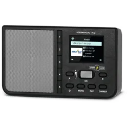 TechniSat STERNRADIO IR 2 Internet Schwarz