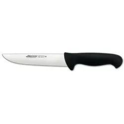 Arcos Serie 2900 - Metzgermesser Steakmesser - Klinge Nitrum Edelstahl 180 mm - HandGriff Polypropylen Farbe Schwarz