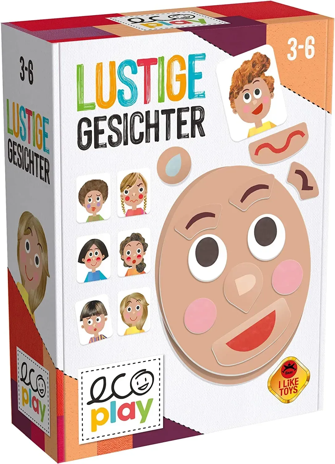 HEADU - Ecoplay - Lustigte Gesichter