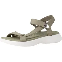 Tamaris Damen 1-1-28282-36 Sandale, Flip-Flop, pistacchio, 41 EU