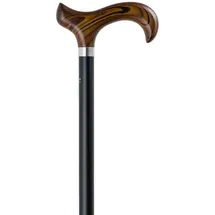 Gastrock Sauer Gehstock Leichtmetall-Derby schwarz