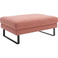Schöner Wohnen Hockerbank "Spin", rosa (flamingo), B:109cm H:44cm T:74cm,
