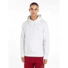 Tommy Hilfiger Hoodie TOMMY HILFIGER "ESSENTIAL FLEECE HOODY", Herren, Gr. 3XL, weiß, Sweatware, Obermaterial: 60% Baumwolle, 40% Polyester, Sweatshirts Hoodie