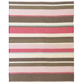 BIEDERLACK Plaid Stripe Out pink