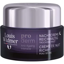 Widmer proderm Nachtcreme Reichhaltig leicht parfümiert