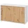 bümö Aktenschrank 2 Ordnerhöhen 80 x 40 x 200 Weiß