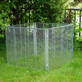 NATIV Komposter 800 Liter Volumen, Metallkomposter