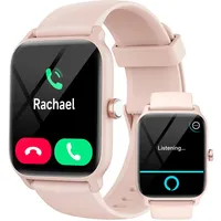 Gydom Smartwatch Damen mit Telefonfunktion Alexa Built-in, 1,8" Fitnessuhr Damen mit 100+ Sportmodi, Pulsmesser SpO2 Schlafmonitor, IP68 Wasserdicht, Schrittzähler Uhr Sportuhr für Android/iOS