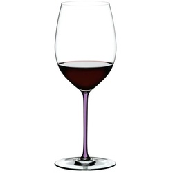 RIEDEL Glas Rotweinglas Riedel Fatto a Mano Cabernet/Merlot – Violett, Glas
