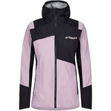 adidas Terrex Xperior Hybrid Rain Jacket - Regenjacke - pink-rosa|schwarz