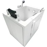 Acquavapore - Senioren Sitzbadewanne Sitzwanne Badewanne Mit Tür S02-c-l 100x78 Cm