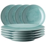 Thomas Porzellan Tafelservice Loft Colour Ice Blue Tafelset 8tlg, Porzellan blau