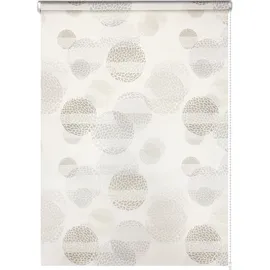 OTTO home Doppelrollo Belem 80 x 150 cm Kreise/grau