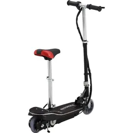 vidaXL E-Scooter mit Sitz und LED schwarz