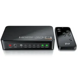 Primewire Ultra HD 4k 5-Port HDMI Umschalter inkl. Fernbedienung 5x HDMI IN / 1x HDMI OUT