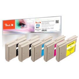 Peach Spar Pack Plus Tintenpatronen, XL-Füllung, kompatibel zu Brother LC-1000, LC-970