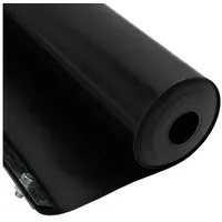 VidaXL Wurzelsperre mit Verbindungsschienen Schwarz 0,7x3 m 1,5mm HDPE