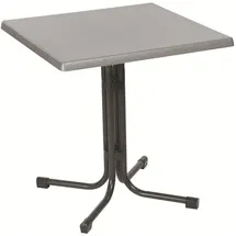 ACAMP Piazza 70 x 70 cm anthrazit/inox klappbar
