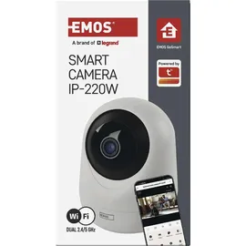 EMOS GoSmart Indoor Überwachungskamera 4MP Weiß/Schwarz
