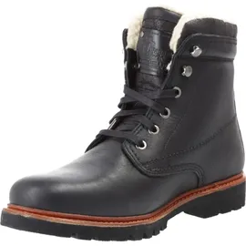 Panama Jack P03 Aviator Herren Warm gefüttert Classics Kurzschaft Stiefel - Schwarz 42