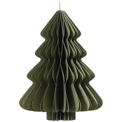 Everlands Weihnachtsbaum 709237 Papier 20x15cm grün