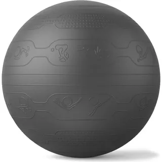 PROIRON Yoga-Ball Embos - 65 cm, schwarz - Schwarz