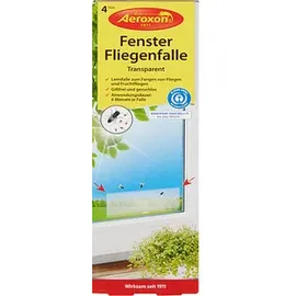 AEROXON Fliegenfänger transparent 4 St.