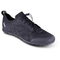 Meindl Pure Comfort 4697-01 schwarz - Sportschuh Schwarz/Silber - Barfußschuhe DAMEN, Schwarz für Damen, schwarz, Größe 39 EU