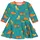 Toby Tiger Skater Kleid mit Raubkatzen Print in grün | Gr.: 116
